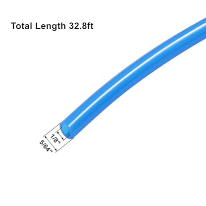 Blue 32.8 FT Pneumatic Tubing Pipe, 1/8" Tube OD - color: Blue