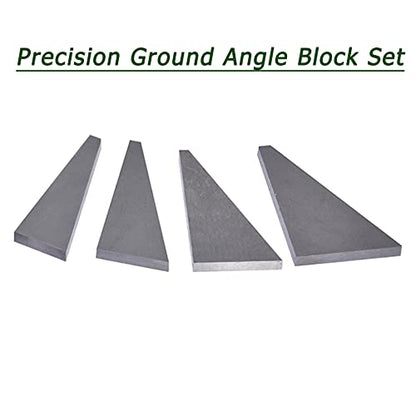 12Pcs 1/4° to 30° Accurately Ground Angle Block Set