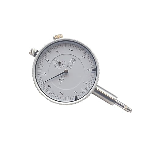 HFS(R) 0-0.05" Dial Indicator Lathe Tool High Precision, 0.05" Measuring Range, 0.0001" Graduation Interval - size: 0-0.05" x 0.0001"