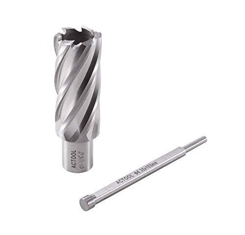 1-1/16" Diameter × 2" Depth of Cut HSS ANNULAR Cutter with 3/4'' Weldon Shank - size: 1-1/16'' x 2''