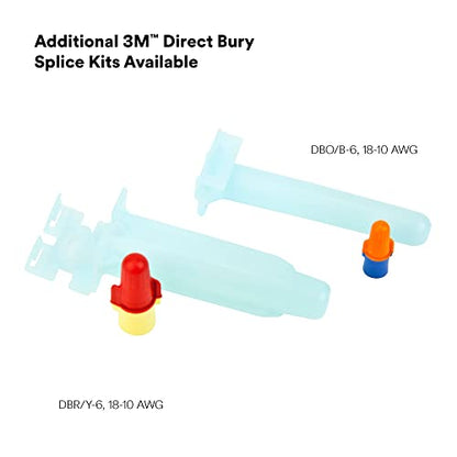 3M Direct Bury Splice Kit DBO/B-6(KIT), 18-10 AWG, O/B+, 1 Pack - style: DBO/B-6: Splice Kit