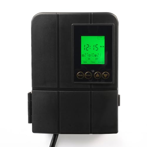 Moonrays 50W Low Voltage Landscape Transformer with Astronomical Timer, Dusk/Dawn Weather Resistant Outdoor LED Power Lighting Transformers for Bright Pathway, Garden, Driveway Lights, CETL Approved