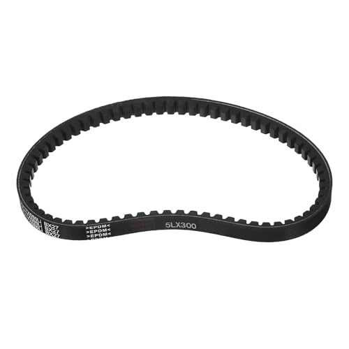 uxcell 5L300 Rubber V-Belt 30" Outer Circ 0.62" Width 0.44" Thickness - size: 5LX300