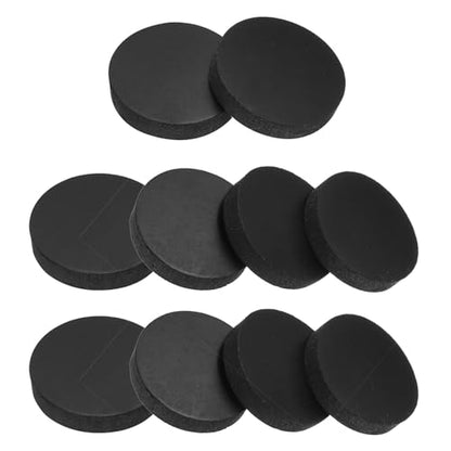 PATIKIL Rubber Solid Discs Washers 22mm OD x 4mm Thick 10 PCS - size: 22mm x 4mm