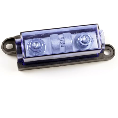 ZOOKOTO AC/DC250V Fuse Block 300A Class T Fuse Holder with 300amp, IR 10KA Fits for Inverters and High- Power Appliances in Marine Boats, Cars, Trucks, RVs - style: 250V 300A