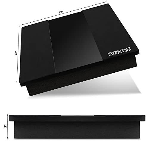 Sound Addicted VibeBoss P12 - Acoustic Isolation Platform Suitable for 12-15 inches Large Subwoofers (20'' x 17'' x 3'') - size: P12 - (20'' x 17'' x 3'')