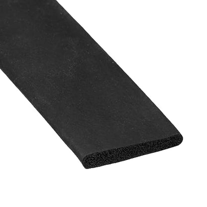 uxcell EPDM Rubber Foam Sheet Strip 1/8" T x 0.8" W x 5' L Rubber Sheet Rolls Weather Strip for DIY Gasket, Crafts, Insulation - size: 1/8" T x 0.8" W x 5' L