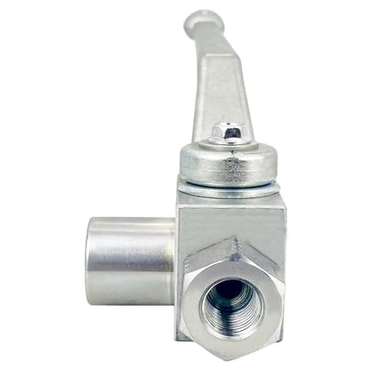 Autovo High Pressure Hydraulic Ball Valve KHB3K 1/4'' NPT,Shut-Off 3 Way Ball Valve,1/4" NPT Hydraulic Valve 7250 PSI - size: SR-KHB3K-1/4NPT-05-US