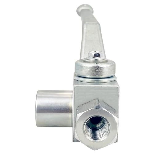 Autovo High Pressure Hydraulic Ball Valve KHB3K 3/4'' NPT,Shut-Off 3 Way Ball Valve,3/4" NPT Hydraulic Valve 4568 PSI - size: SR-KHB3K-3/4NPT-08-US-001