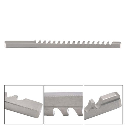 kimllier B1-5 mm Keyway Broach, B Push-Type, HSS, 6.45×171.5mm