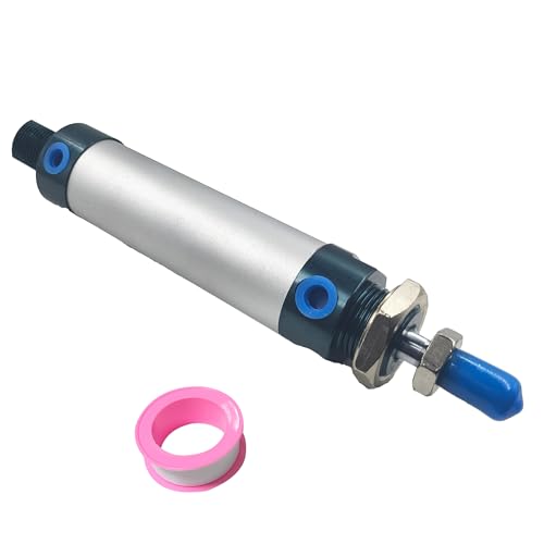 CG WEITENG Pneumatic Mini Pneumatic Cylinder MAL Single Rod Aluminum Double Acting Pneumatic Cylinder 32mm Bore 50mm Stroke(MAL32x50) - color: MAL-32 mm, size: 50 mm