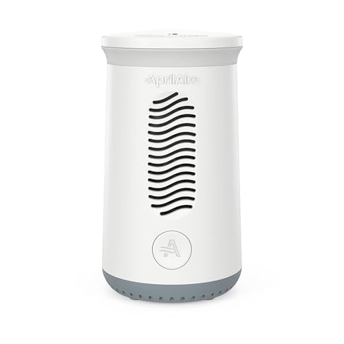 AprilAire ZAWTHCPV Smart Indoor 5-in-1 Wi-Fi Air Quality Monitor (CO2, VOC, PM 2.5, Particulate Matter, Humidity and Temperature), App Controlled IAQ Monitor for Home Air Quality Sensor