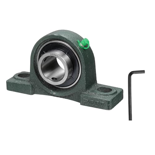 uxcell UCP207 Pillow Block Bearings, 35 mm Bore Self Alignment, (ABEC3) - size: UCP207 (Bore 35mm)