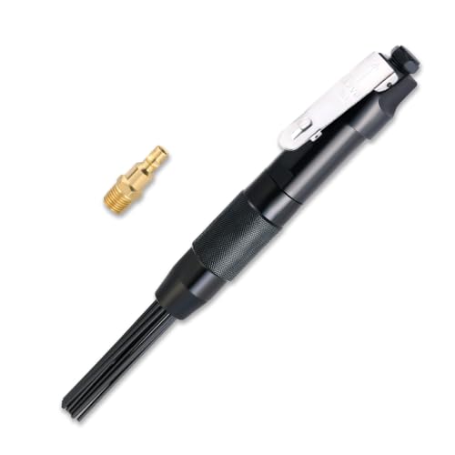 Pneumatic Needle Scaler Air Tool with 12 Needles, 1/4" NPT Air Tool