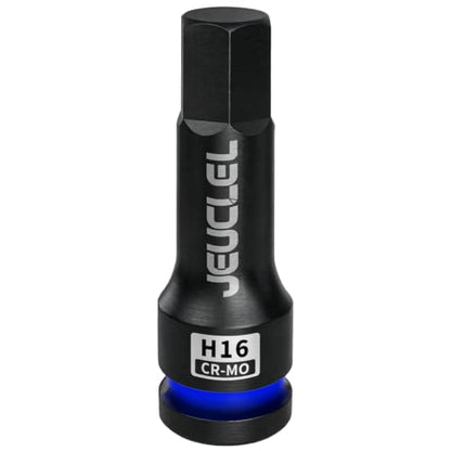 16mm Hex Impact Bit Socket, H16 1/2" Drive Allen Socket, Cr-Mo - size: 1PC | H16 16MM