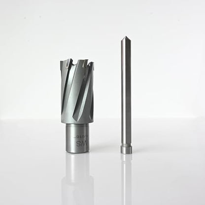 Wind Speed 1-1/16 in TCT Annular Cutter, 1-3/8 in Deep, 3/4 in Weldon Shank - size: 1-1/16" diameter, style: 1-3/8" depth (35mm)