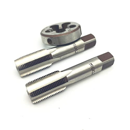 AtticZone M16 x 1.25 Metric Hand Thread Tap and Die Set, Right Hand - size: M16x1.25
