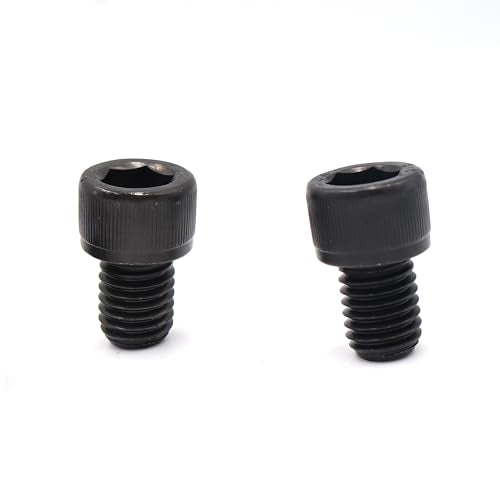6pcs M12 x 16mm Black Socket Cap Bolts Screws 12.9 Grade Alloy Steel,M12 Allen Head Screws 35mm Long - size: 6pcs M12 x 16mm