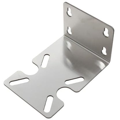 Stainless Steel Water Filter Housing Bracket Water Filter Mounting Bracket RO Water Purifier Machine Housing Mounting Metal Bracket for 10 "and 20" Filter Cartridge Housing 1PCS