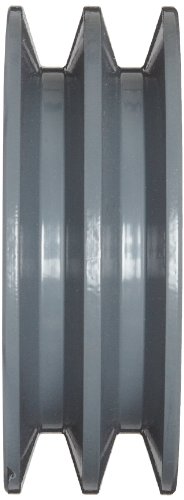 TB Woods 2AK41 FHP QT Bushed V-Belt Sheave, A Belt Section, 2 Grooves, QT Bushing required, Cast Iron, 3.95" OD, 6330 max rpm - size: 6330 max rpm