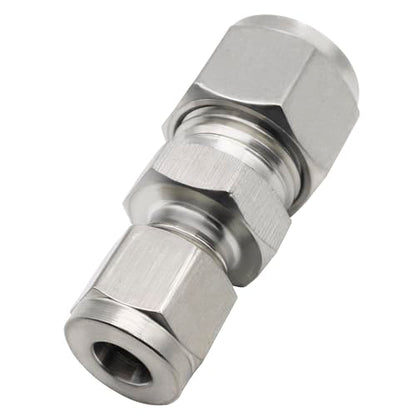 Stainless Steel 304 Compression Tube Fitting Reducing Union with Double Ferrule 3mm OD x 10mm OD Straight Connector, Pack of 2 - size: 3mmx10mm OD