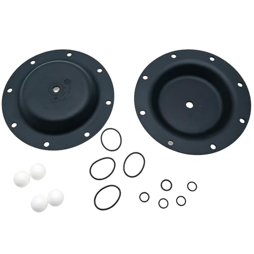 1" Diaphragm Pump Repair Kit Compatible with ARO 666100-162-C 666100-362-C Series Air Operated Pump, Rebuild Kit Replace 637119-62-C