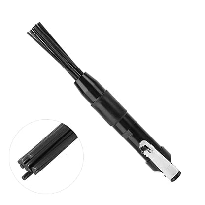 Air Needle Scaler, 4400 rpm 12 Needles Slag Cleaner Air Pneumatic Slag Remove Deburring Cleaning Tool Compact Removal Needle Gun Compressed Air Needle Slag Removing Tool