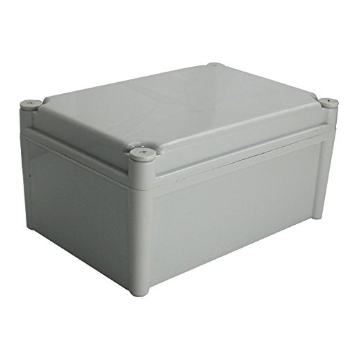 Ogrmar Plastic Dustproof IP65 Junction Box DIY Case Enclosure 11x7.5x5.1 - size: 11" x 7.5" x 5.1"