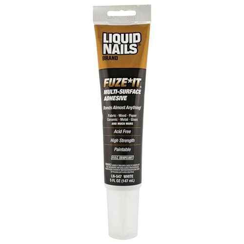 Liquid Nails LN-547 Fuze*It Multi-Purpose Repair Adhesive, 5 oz