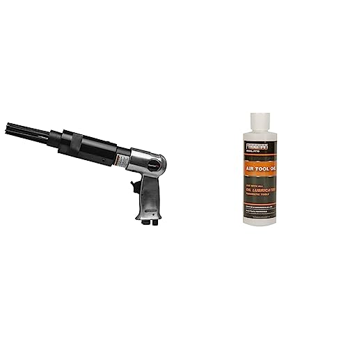 PowerMate Vx 024-0299CT Air Needle Scaler & Freeman PTTO Air Tool Oil, 8 oz.