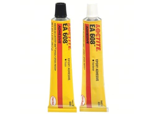 Loctite 398456 Clear 83082 608 Hysol High Strength Epoxy Adhesive, 2.8 oz Kit