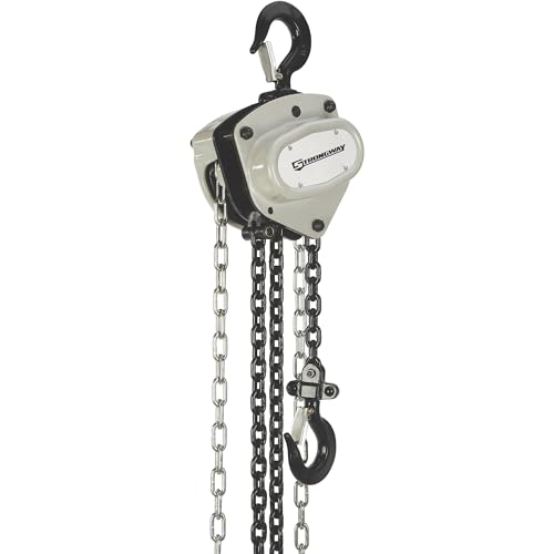 Strongway Manual Chain Hoist, 4,400-Lb. Capacity, 20ft. Lift