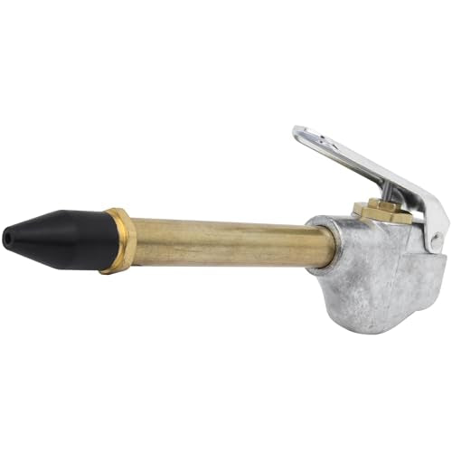 Lever-Style Grip Industrial Air Blow Gun with Rubber Tip, 1/4" NPT, S-153 (Pack of 2) - size: Single (Pack of 2)