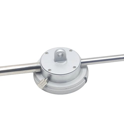 HFS Dial Indicator, 0-4" Range, 0.001" Graduation, 1/4" Lug Back - size: 0-4" x 0.001"