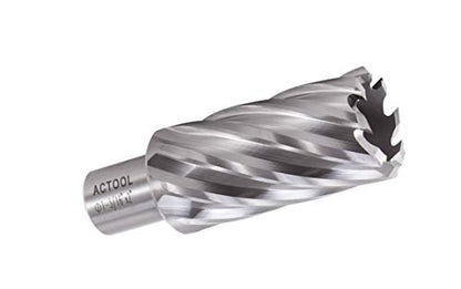1-3/16" Diameter × 2" Depth of Cut HSS ANNULAR Cutter with 3/4'' Weldon Shank - size: 1-3/16'' x 2''