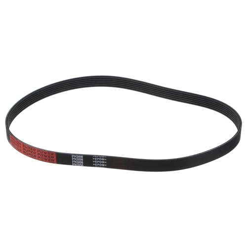 uxcell 6K388/6PK986 Serpentine Belt 6 Ribs 986mm Length x 21mm Width x 5mm Height, EPDM Poly V Belt, Multi Wedge Micro V Belt for Vehicle - size: 6PK986
