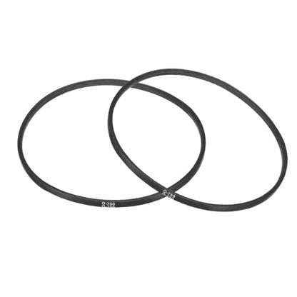 uxcell 2Pcs O-750 O Type V-Belt 750mm/29.5" Inner Length x 0.39" Width x 0.24" Height, O-Type Closed-Loop Rubber Transmission Belt - size: O-750