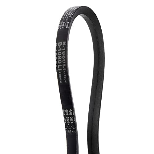HARFINGTON B-1080Li V-Belts Drive Belt 1080mm Inner Girth B Section Rubber for Power Transmission - size: 1080mm