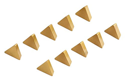 Accusize Industrial Tools TPG22 Wiper Carbide Inserts, TiN Coated, T-Shape, 10 Pcs/Box, 2127-1025x10 - size: TPG22 Wiper, T-Shape
