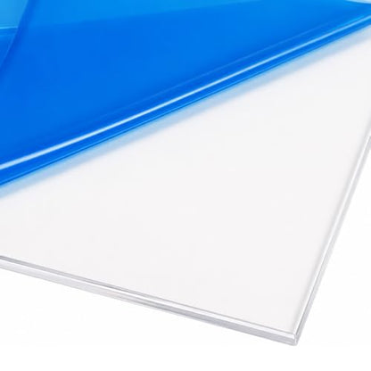 Premium 1/4 Clear Acrylic PlexiGlass Sheet - size: 12" X 12"