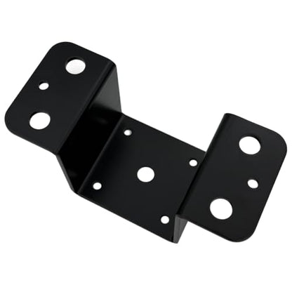 4 PCS Fit Heavy Duty Trailer Stake Pocket Brackets, for Wood Lumber Uprights or Steel Stake Posts Holes for Mounting Flat Beds and Trucks, Black (Fit 3x3 Lumber) - size: Fit 3x3 Lumber