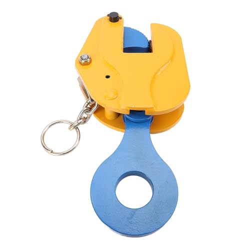 Eujgoov Vertical Plate Lifting Clamp 2 Ton 4400 LBS Alloy Steel 0-30mm Jaw Opening with Rustproof Coating for Steel Plate Lifting Transporting