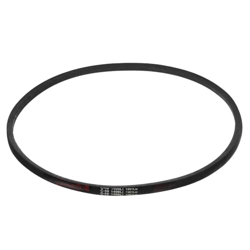 uxcell C59 Drive V-Belt 59 Inch (1499mm) Inner Circumference x 22mm Width x 14mm Height, Rubber V Belt for Power Transmission - size: C59