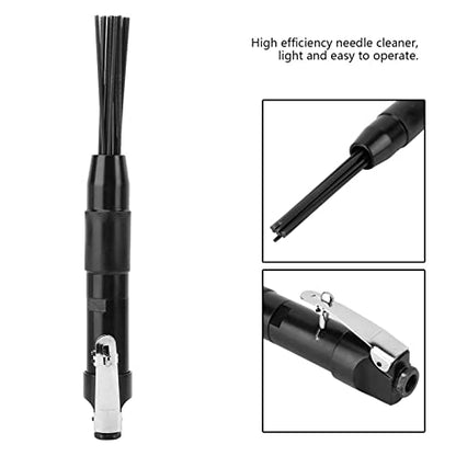 Air Needle Scaler, 4400 rpm 12 Needles Slag Cleaner Air Pneumatic Slag Remove Deburring Cleaning Tool Compact Removal Needle Gun Compressed Air Needle Slag Removing Tool
