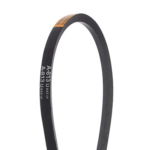 HARFINGTON A-813 V-Belts Drive Belt 813mm Inner 13mm Width 8mm Thickness Girth Rubber for Power Transmission - size: 813mm