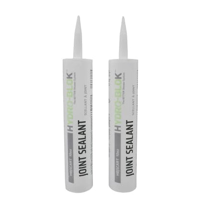 HYDRO-BLOK Construction Joint Sealant, 10 oz 2-Pack, Low VOC Polyurethane, Waterproof & Weather-Resistant Elastomeric Caulk for Indoor/Outdoor Repairs - style: 10 oz - 2 Pack