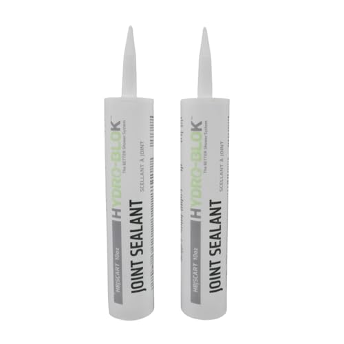 HYDRO-BLOK Construction Joint Sealant, 10 oz 2-Pack, Low VOC Polyurethane, Waterproof & Weather-Resistant Elastomeric Caulk for Indoor/Outdoor Repairs - style: 10 oz - 2 Pack