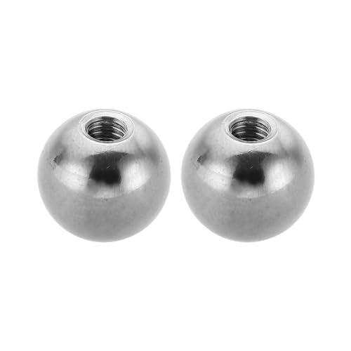 PATIKIL M4x12.7mm Ball Nuts Knob 2 Pcs Female Thread Blind Hole Screw Cap - size: M4x12.7mm