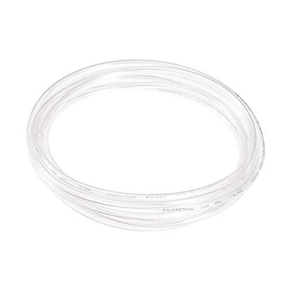 uxcell Pneumatic Air Tubing, 6mm OD x 4mm ID 3 Meter (118 Inch) PU Polyurethane Air Compressor Clear Tubing Hose Pipe - color: Clear, size: 3 meter