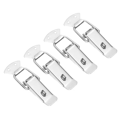 HARFINGTON 4Pcs 1" (Total Length:4.37") Spring Loaded Toggle Latch - size: 4.37"